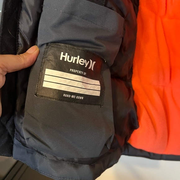 Boys Hurley ski jacket worn only once size 14/16 - Picture 4 of 5